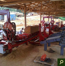 Mobile Sawmill Facility